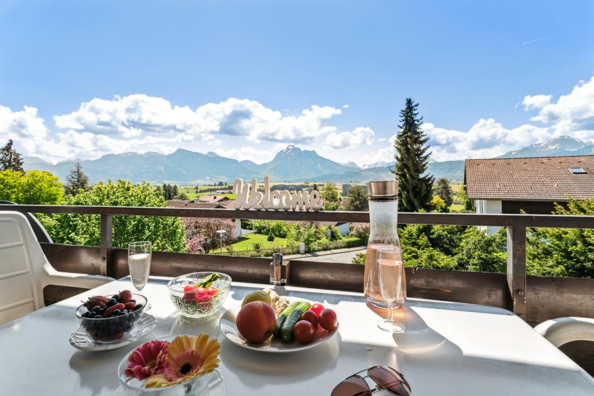Neuschwanstein-Blick Lejlighed Füssen Eksteriør billede