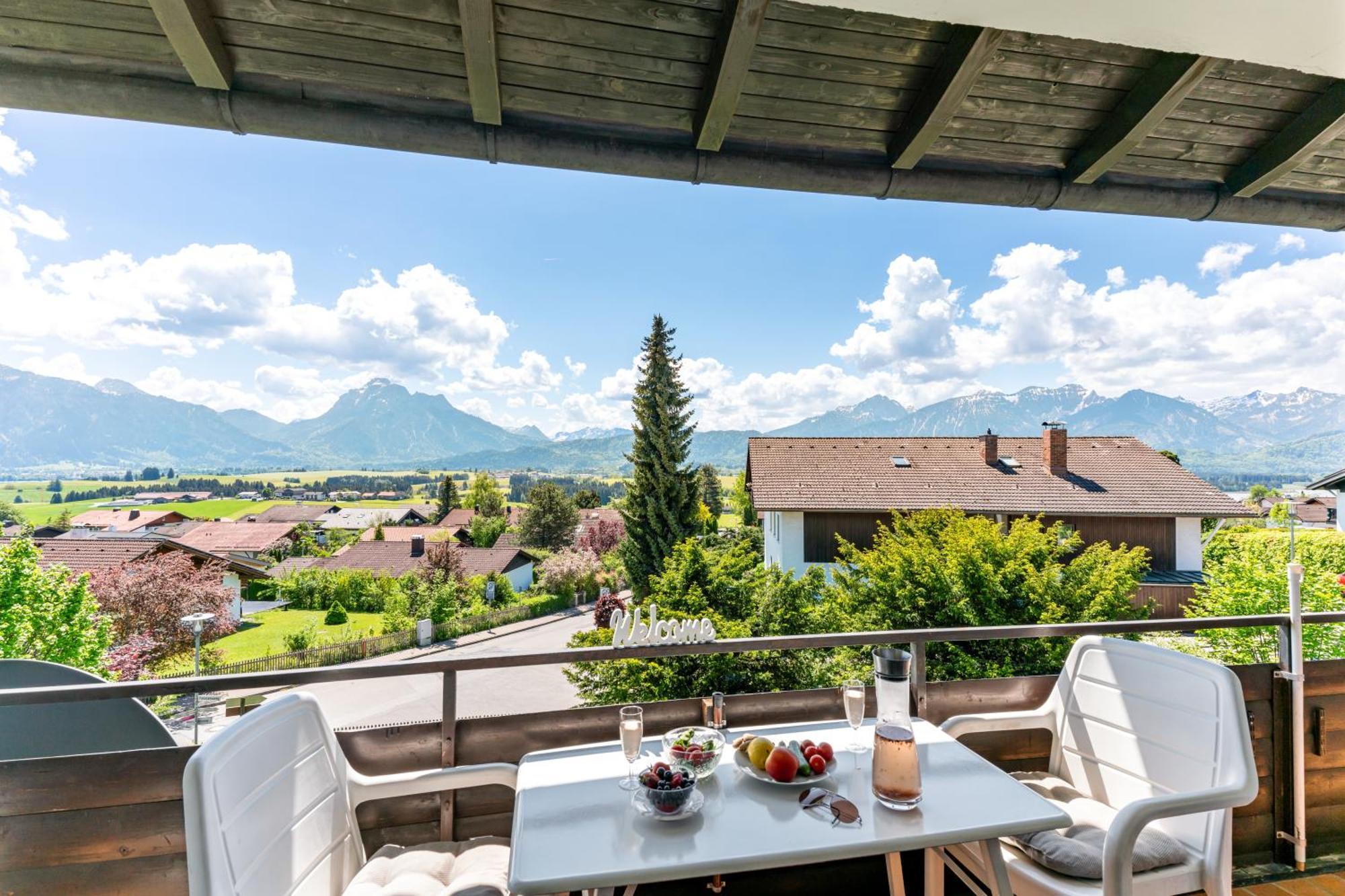 Neuschwanstein-Blick Lejlighed Füssen Eksteriør billede